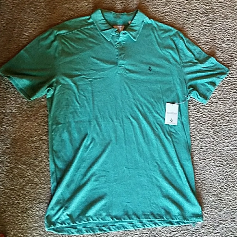 Volcom solid polo